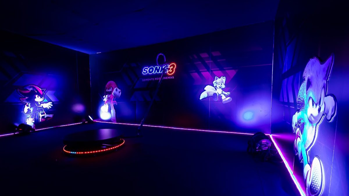 Arena Sonic 3 oferece atividades gratuitas para crianças no Shopping Jardim