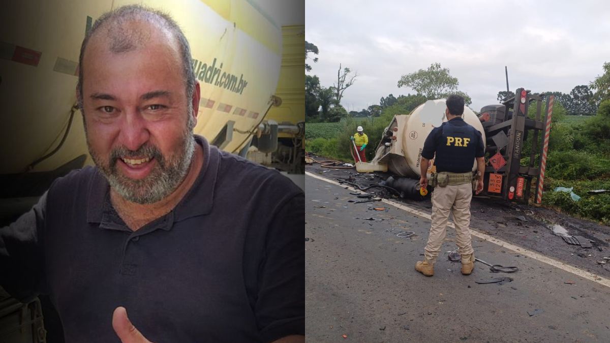 Caminhoneiro de Cascavel morre em acidente na BR-476